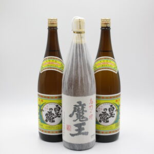 魔王(1800ml)+白玉の露×2本（1800ml）　白玉醸造3本セット　完売しました