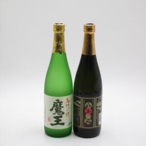 魔王(720ml)1本+白玉の露（720ml）1本　白玉醸造720ml　合計2本セット（箱代165円込価格） ※他の商品との混載の場合は箱代分（165円）は値引きさせていただきます